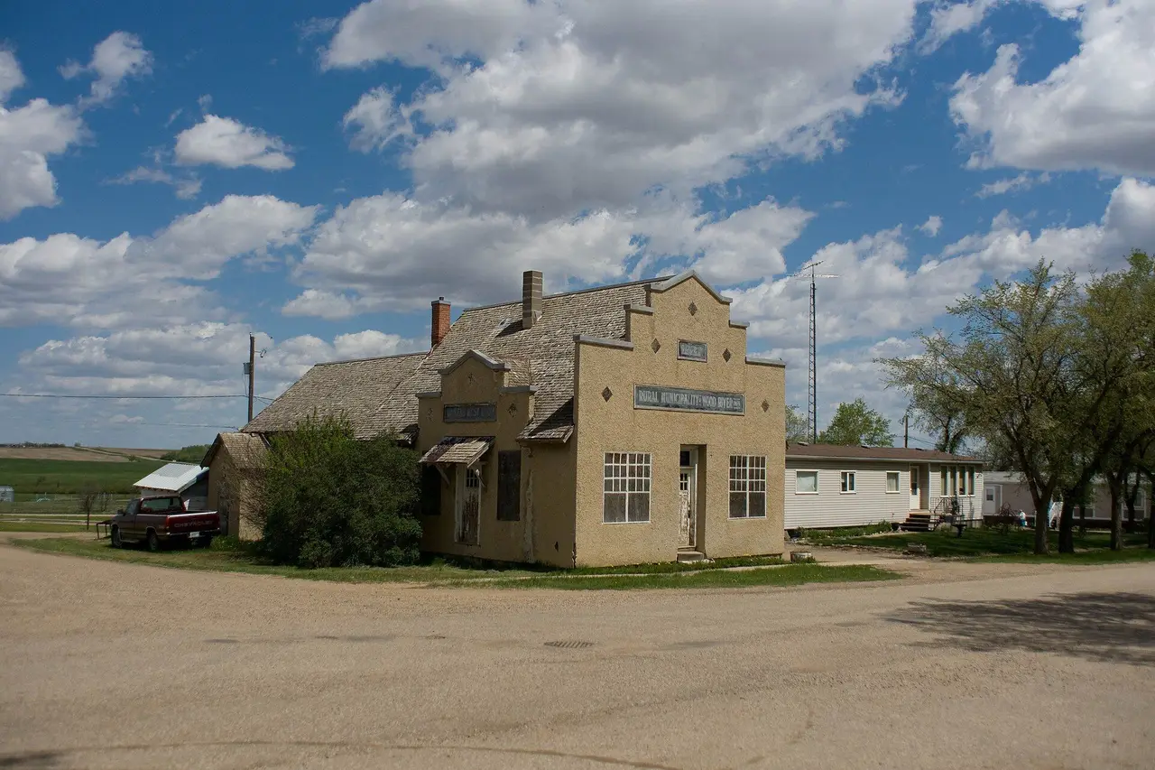 Old RM of Wood River building, 2009